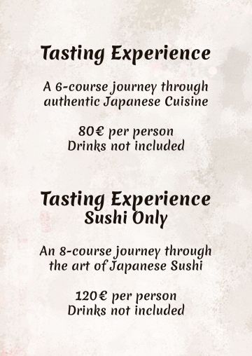 Menu Omakase - 1