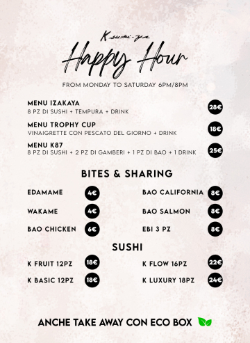 Menu Happy Hour - 1